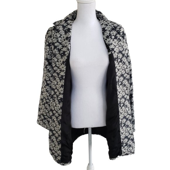 Vintage 90s Floral tapestry jacket coat from Marshall Fields - Picture 6 of 8